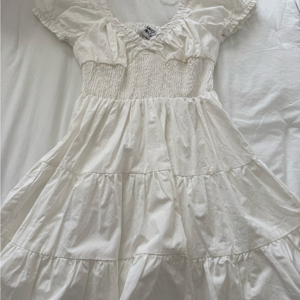 White Princess Polly Dress